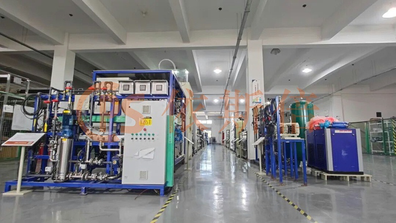 華東交通大學一行參訪依斯倍工業廢水處理中試平臺，校企攜手智啟創新新征程 (1)