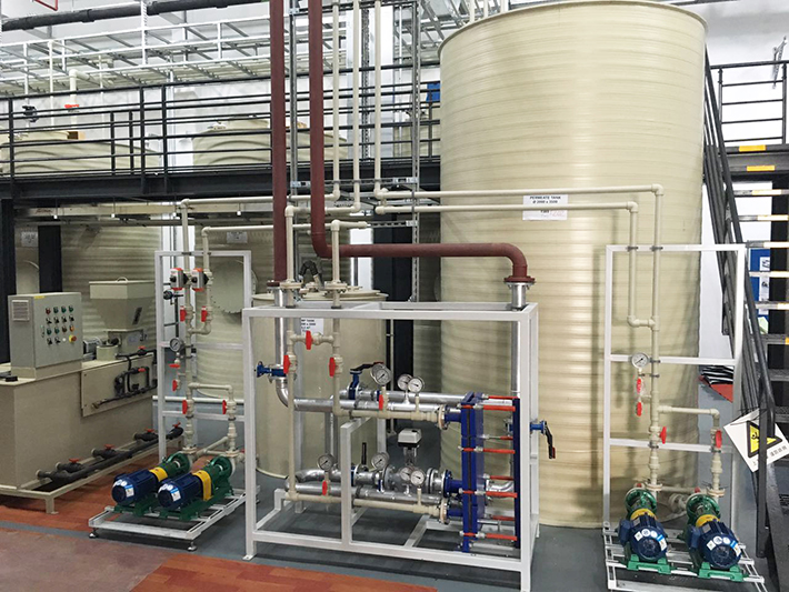 博世汽車機(jī)加工含油廢水處理零排放工程項目現(xiàn)場