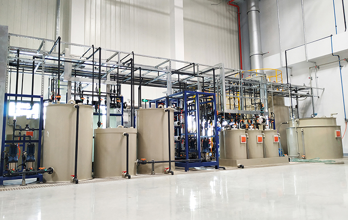 奔馳汽車廢水處理零排放工程項目現(xiàn)場