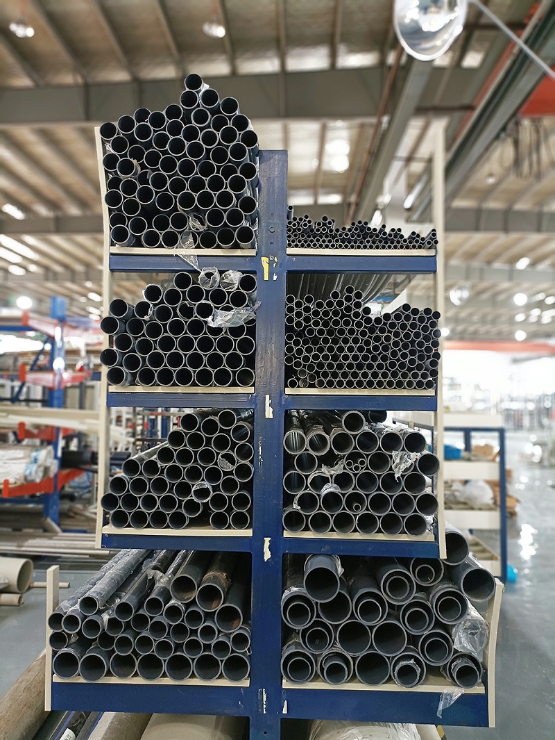 電鍍廢水處理工程中的（PVC-C）給水管