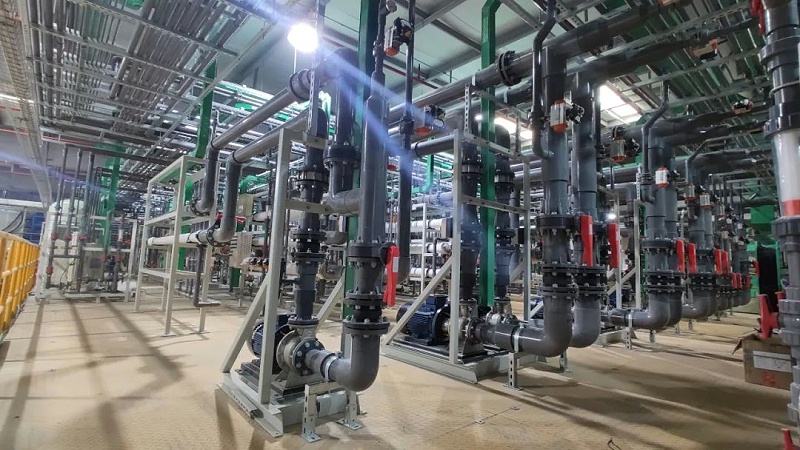 廢水處理零排放工程項(xiàng)目現(xiàn)場(chǎng)